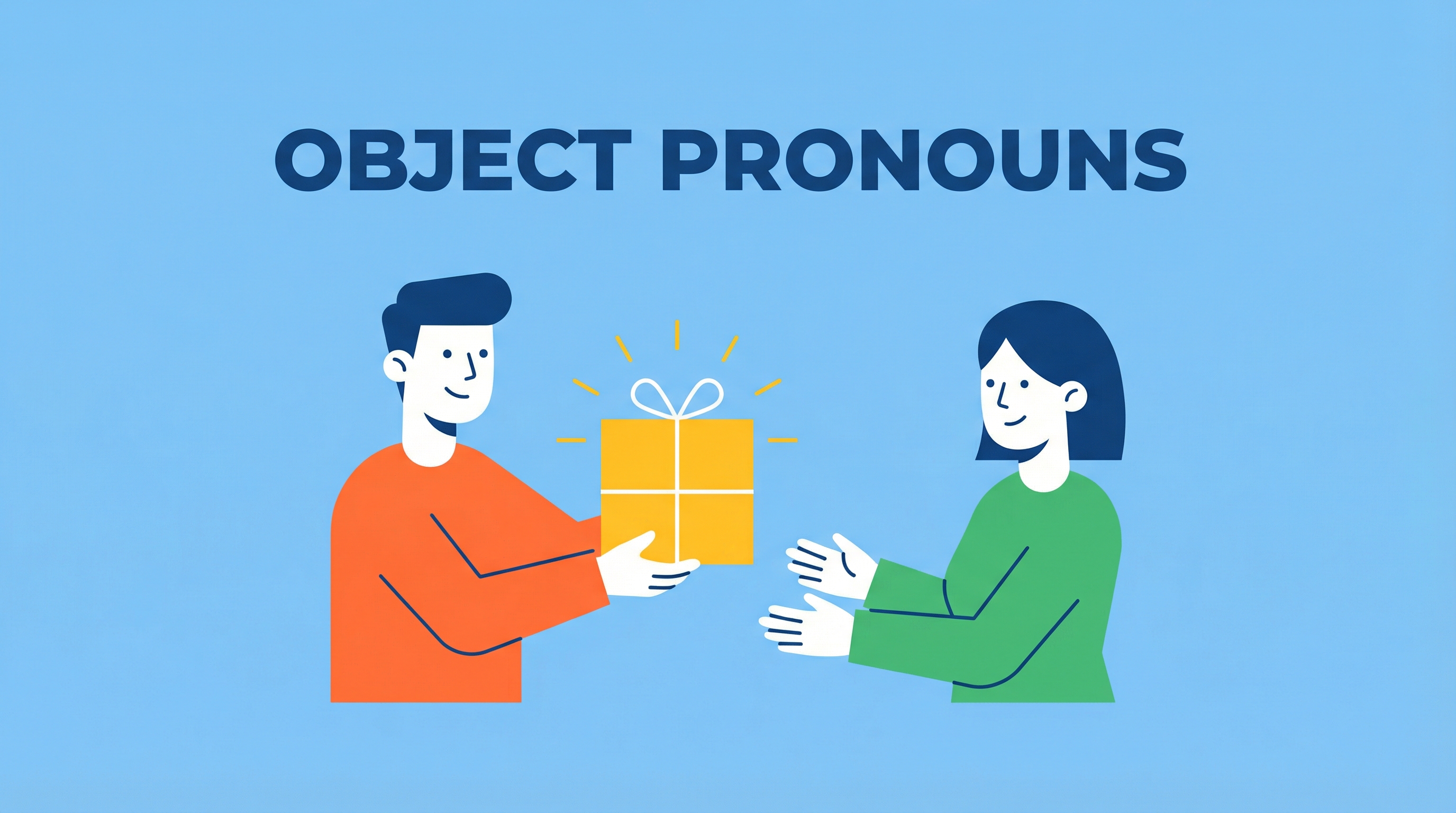 Exercício 3: Pronomes Pessoais (Objeto)