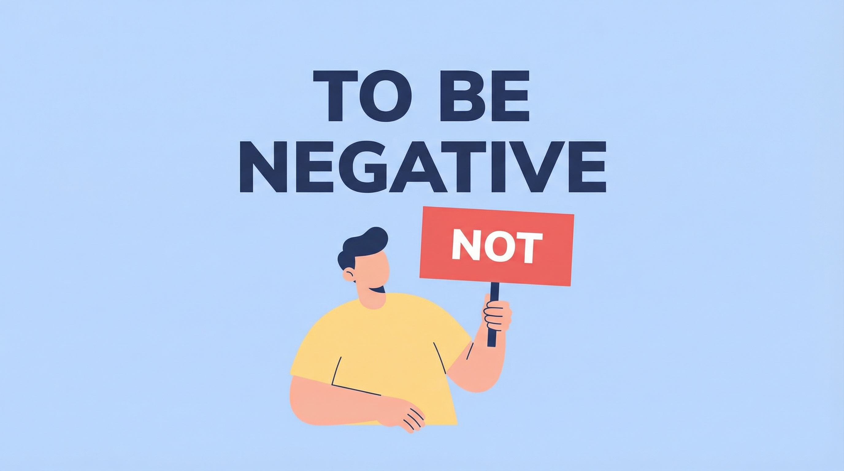 Exercício 3: Frases Negativas com "To Be"