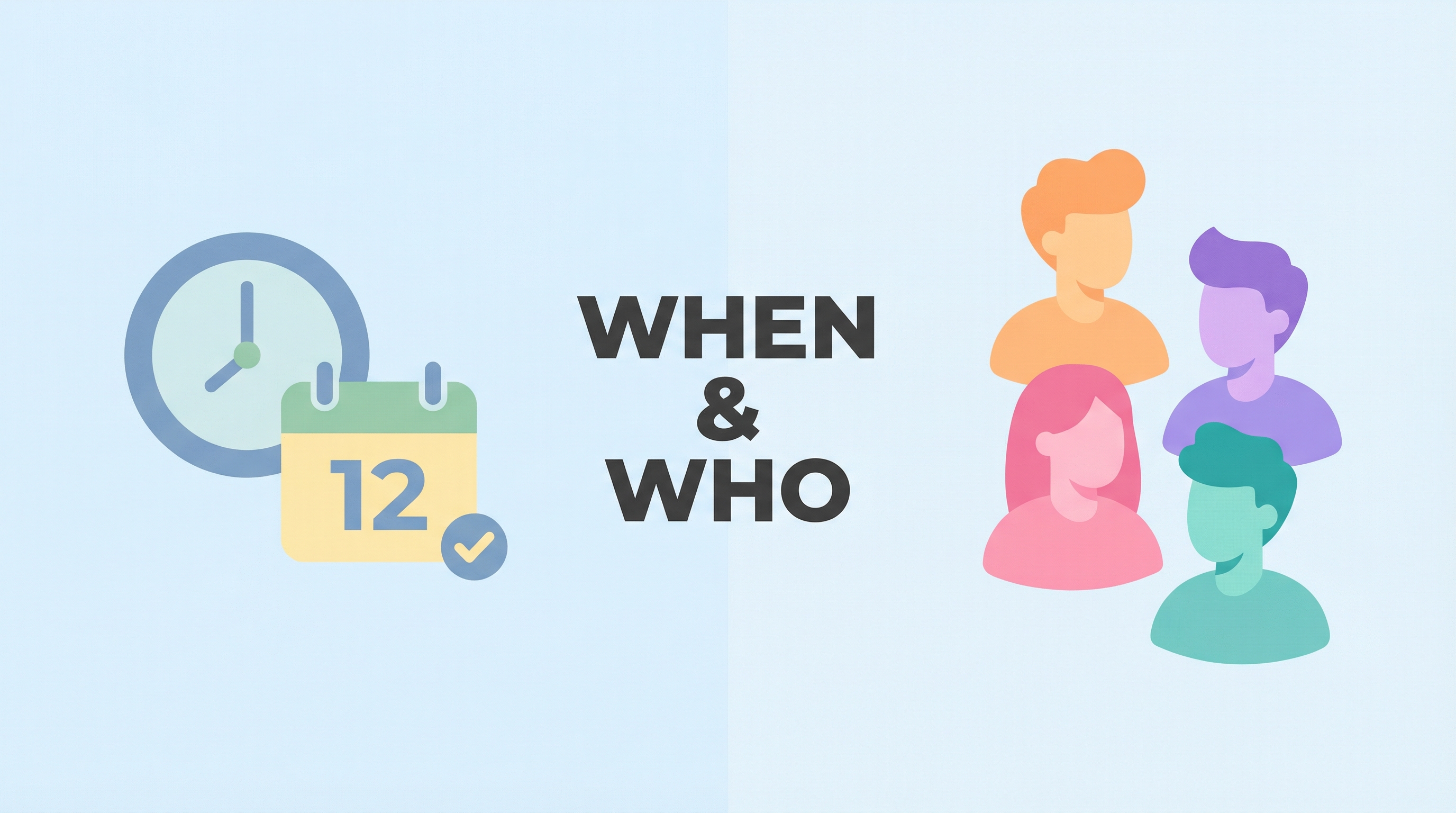 Exercício 2: "When" e "Who"