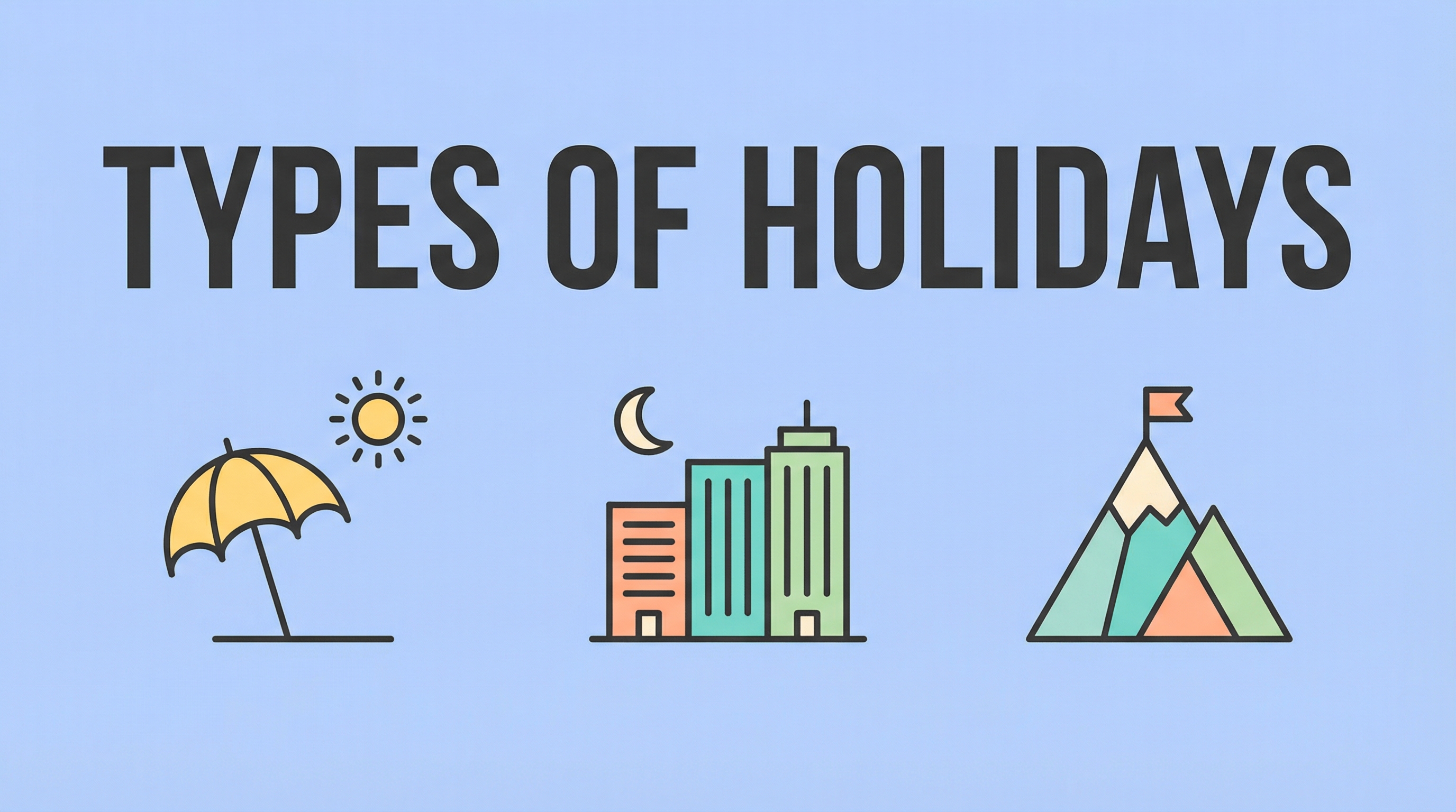 Conversação: Tipos de Viagem